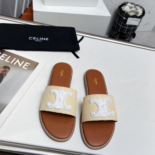 Replica Celine Slippers For Women #1198149 $68.00 USD for Wholesale