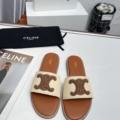 Replica Celine Slippers For Women #1198151 $68.00 USD for Wholesale