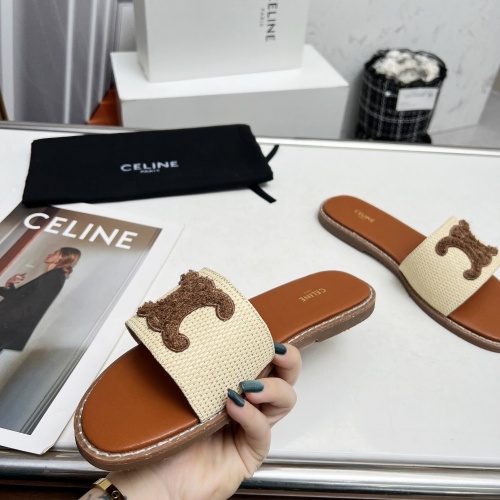 Replica Celine Slippers For Women #1198151 $68.00 USD for Wholesale