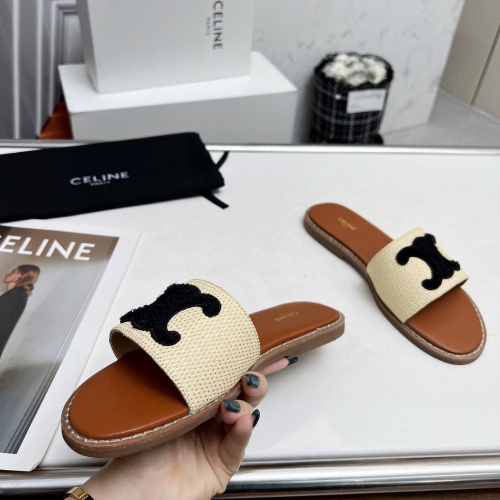 Replica Celine Slippers For Women #1198152 $68.00 USD for Wholesale