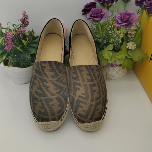 Replica Fendi Casual Shoes For Women #1198202 $80.00 USD for Wholesale