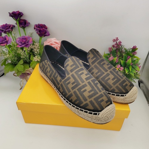 Replica Fendi Casual Shoes For Women #1198203 $80.00 USD for Wholesale