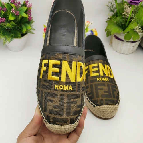 Replica Fendi Casual Shoes For Women #1198205 $80.00 USD for Wholesale