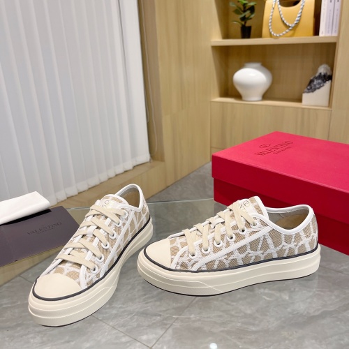 Replica Valentino Casual Shoes For Women #1198217 $88.00 USD for Wholesale