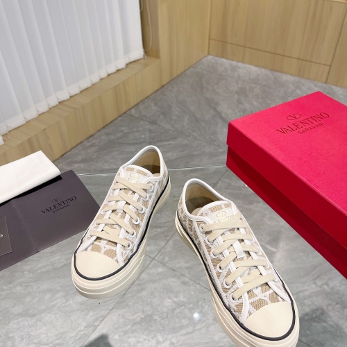 Replica Valentino Casual Shoes For Women #1198217 $88.00 USD for Wholesale