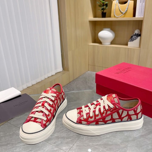 Replica Valentino Casual Shoes For Women #1198221 $88.00 USD for Wholesale