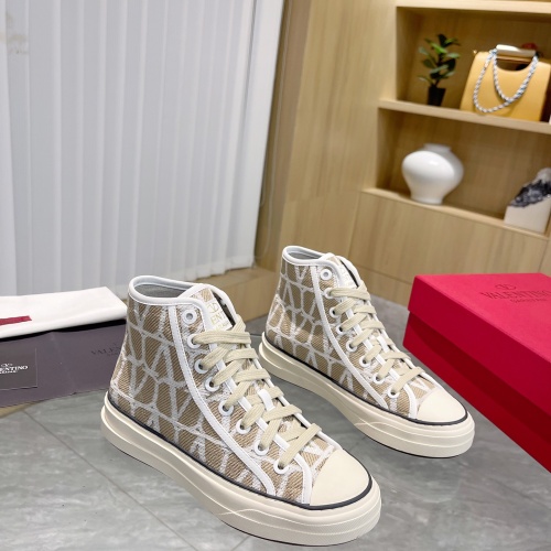 Valentino High Tops Shoes For Women #1198227 $92.00 USD, Wholesale Replica Valentino High Tops Shoes