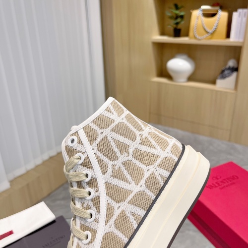 Replica Valentino High Tops Shoes For Women #1198227 $92.00 USD for Wholesale