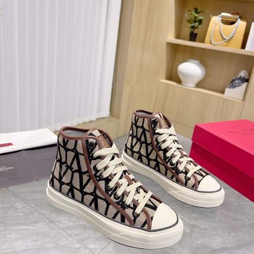 Valentino High Tops Shoes For Women #1198234 $92.00 USD, Wholesale Replica Valentino High Tops Shoes