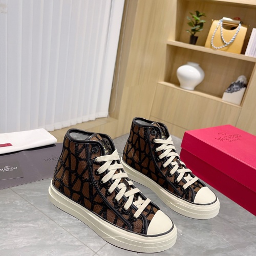 Valentino High Tops Shoes For Women #1198236 $92.00 USD, Wholesale Replica Valentino High Tops Shoes