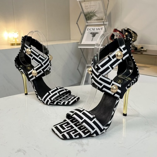 Replica Balmain Sandal For Women #1198264 $82.00 USD for Wholesale