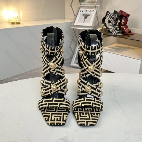 Replica Balmain Sandal For Women #1198265 $82.00 USD for Wholesale