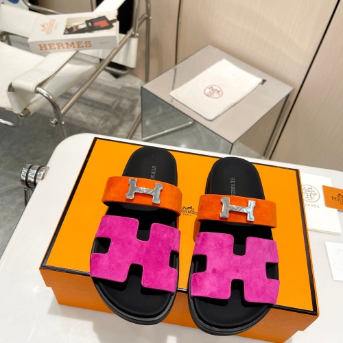 Replica Hermes Slippers For Women #1198281 $88.00 USD for Wholesale