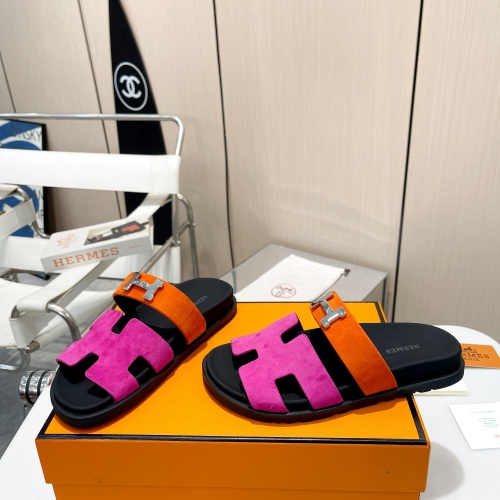 Replica Hermes Slippers For Women #1198281 $88.00 USD for Wholesale