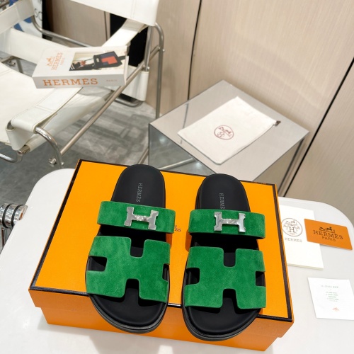 Replica Hermes Slippers For Women #1198288 $88.00 USD for Wholesale