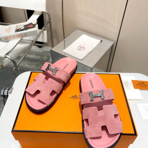Replica Hermes Slippers For Women #1198290 $88.00 USD for Wholesale