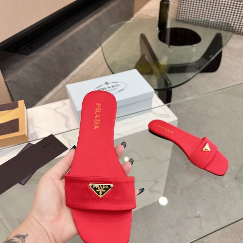 Replica Prada Slippers For Women #1198295 $64.00 USD for Wholesale