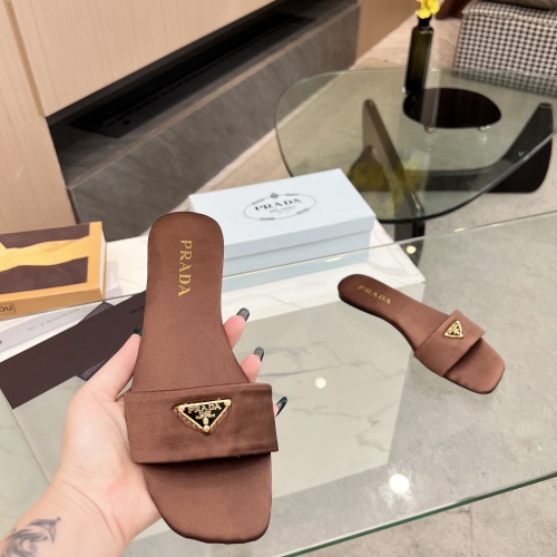 Replica Prada Slippers For Women #1198296 $64.00 USD for Wholesale