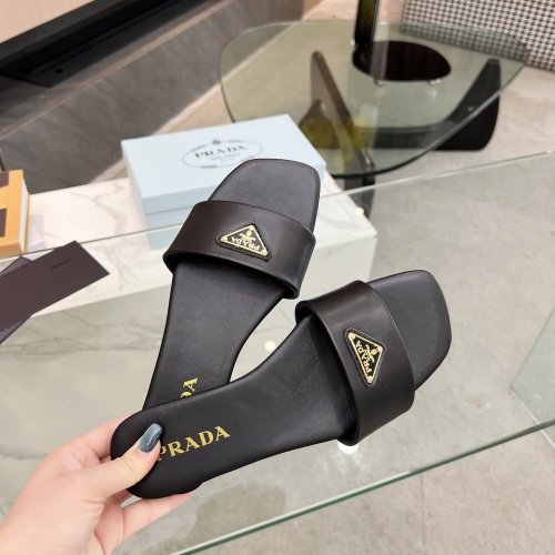 Replica Prada Slippers For Women #1198298 $64.00 USD for Wholesale