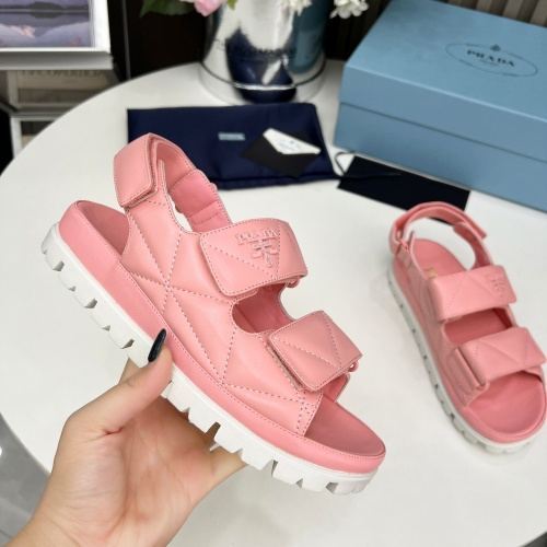 Replica Prada Sandal For Women #1198300 $102.00 USD for Wholesale