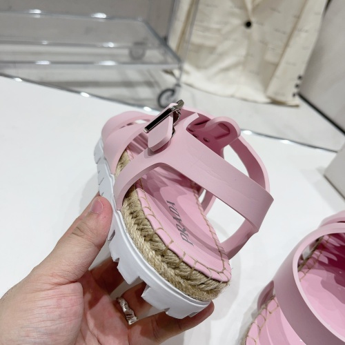 Replica Prada Sandal For Women #1198305 $100.00 USD for Wholesale