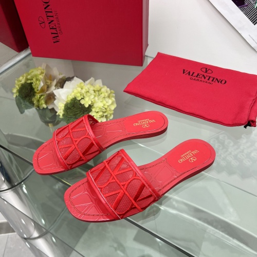 Valentino Slippers For Women #1198328 $82.00 USD, Wholesale Replica Valentino Slippers