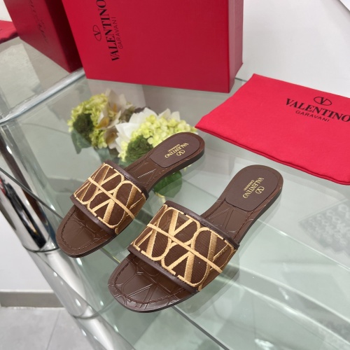 Valentino Slippers For Women #1198329 $82.00 USD, Wholesale Replica Valentino Slippers