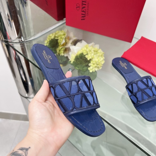 Replica Valentino Slippers For Women #1198330 $82.00 USD for Wholesale