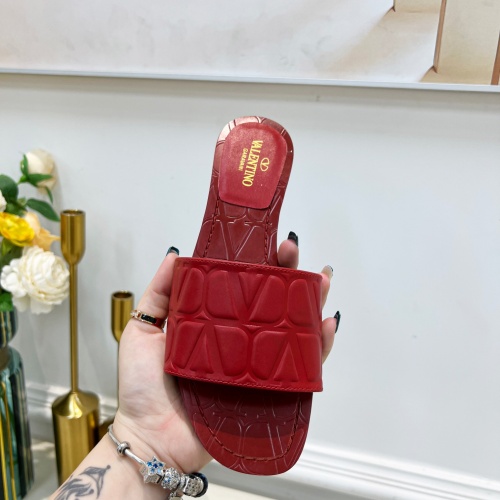 Replica Valentino Slippers For Women #1198338 $82.00 USD for Wholesale