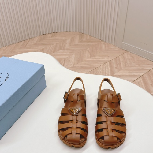 Replica Prada Sandal For Women #1198375 $100.00 USD for Wholesale