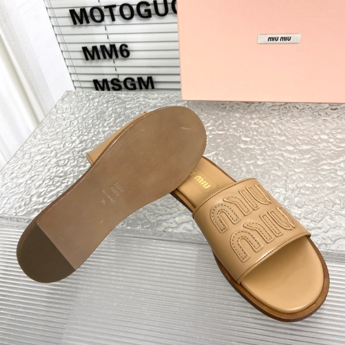 Replica MIU MIU Slippers For Women #1198394 $108.00 USD for Wholesale