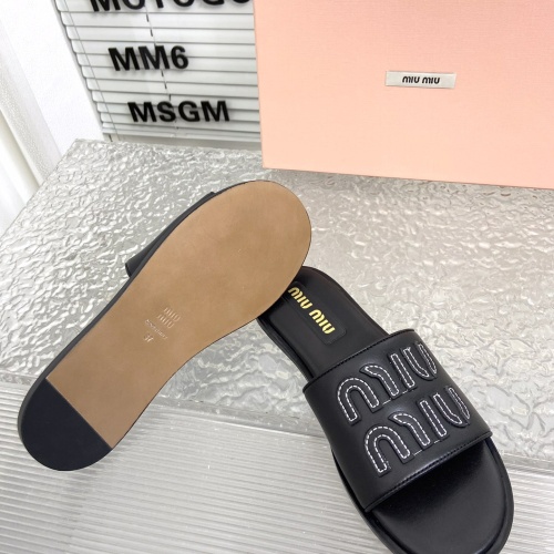 Replica MIU MIU Slippers For Women #1198395 $108.00 USD for Wholesale