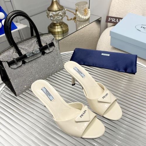 Replica Prada Slippers For Women #1198401 $76.00 USD for Wholesale