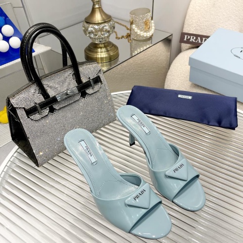 Replica Prada Slippers For Women #1198404 $76.00 USD for Wholesale