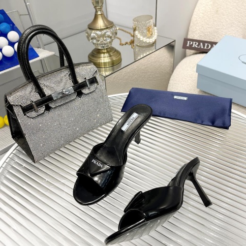 Replica Prada Slippers For Women #1198405 $76.00 USD for Wholesale