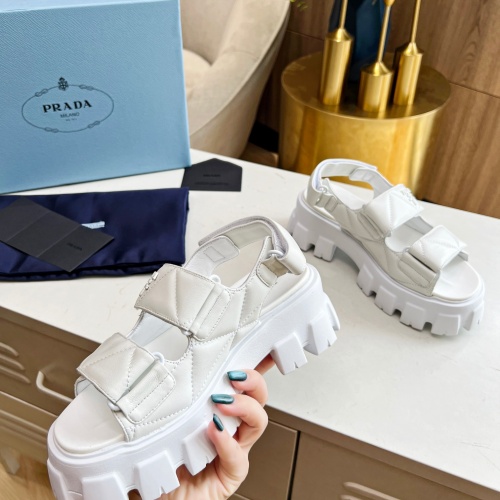 Replica Prada Sandal For Women #1198422 $102.00 USD for Wholesale