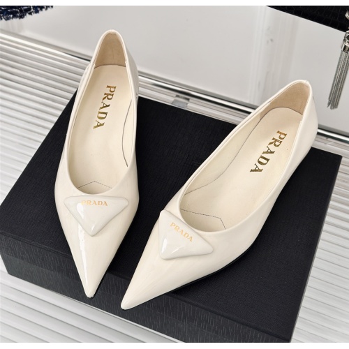 Prada Flat Shoes For Women #1198425 $112.00 USD, Wholesale Replica Prada Flat Shoes