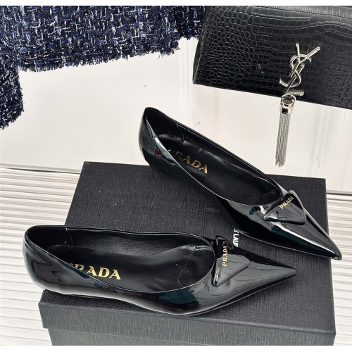 Replica Prada Flat Shoes For Women #1198426 $112.00 USD for Wholesale