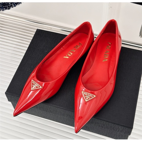 Prada Flat Shoes For Women #1198427 $112.00 USD, Wholesale Replica Prada Flat Shoes