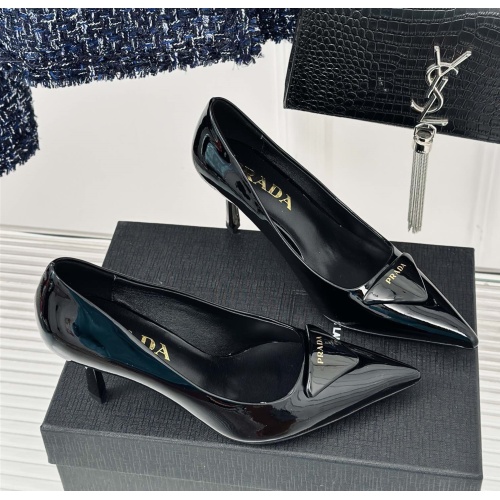Prada High-heeled Shoes For Women #1198431 $112.00 USD, Wholesale Replica Prada High-heeled Shoes