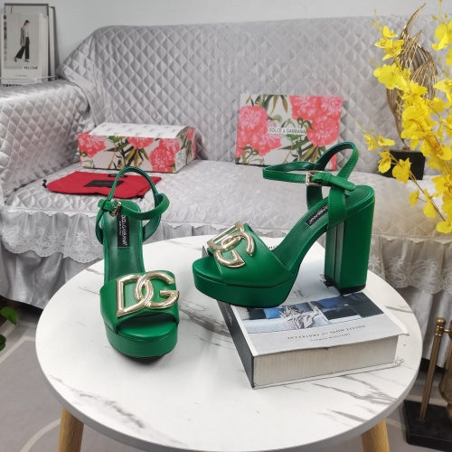Replica Dolce & Gabbana D&G Sandal For Women #1198480 $145.00 USD for Wholesale
