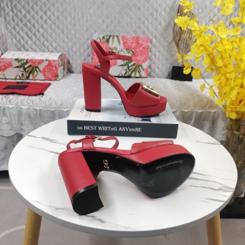 Replica Dolce & Gabbana D&G Sandal For Women #1198481 $145.00 USD for Wholesale