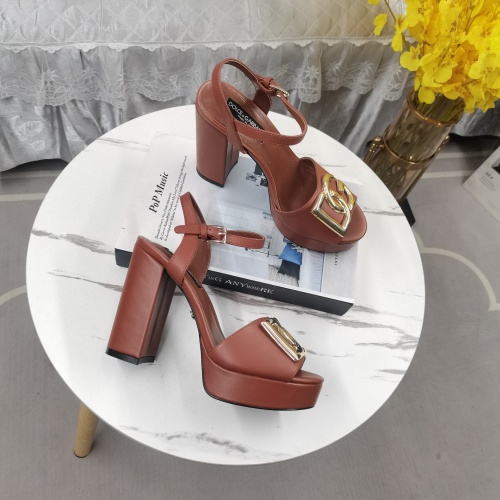 Replica Dolce & Gabbana D&G Sandal For Women #1198482 $145.00 USD for Wholesale