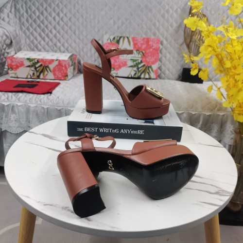 Replica Dolce & Gabbana D&G Sandal For Women #1198482 $145.00 USD for Wholesale