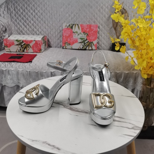 Replica Dolce & Gabbana D&G Sandal For Women #1198483 $145.00 USD for Wholesale