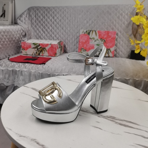 Replica Dolce & Gabbana D&G Sandal For Women #1198483 $145.00 USD for Wholesale