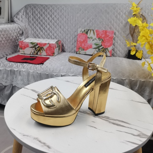 Replica Dolce & Gabbana D&G Sandal For Women #1198484 $145.00 USD for Wholesale