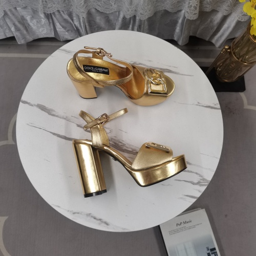 Replica Dolce & Gabbana D&G Sandal For Women #1198484 $145.00 USD for Wholesale
