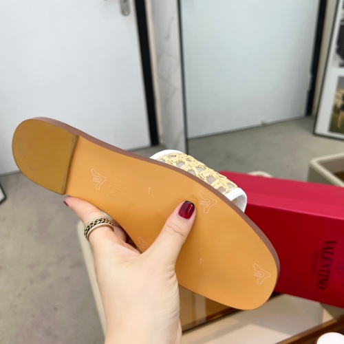 Replica Valentino Slippers For Women #1198485 $85.00 USD for Wholesale