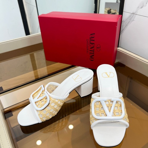 Replica Valentino Slippers For Women #1198490 $88.00 USD for Wholesale